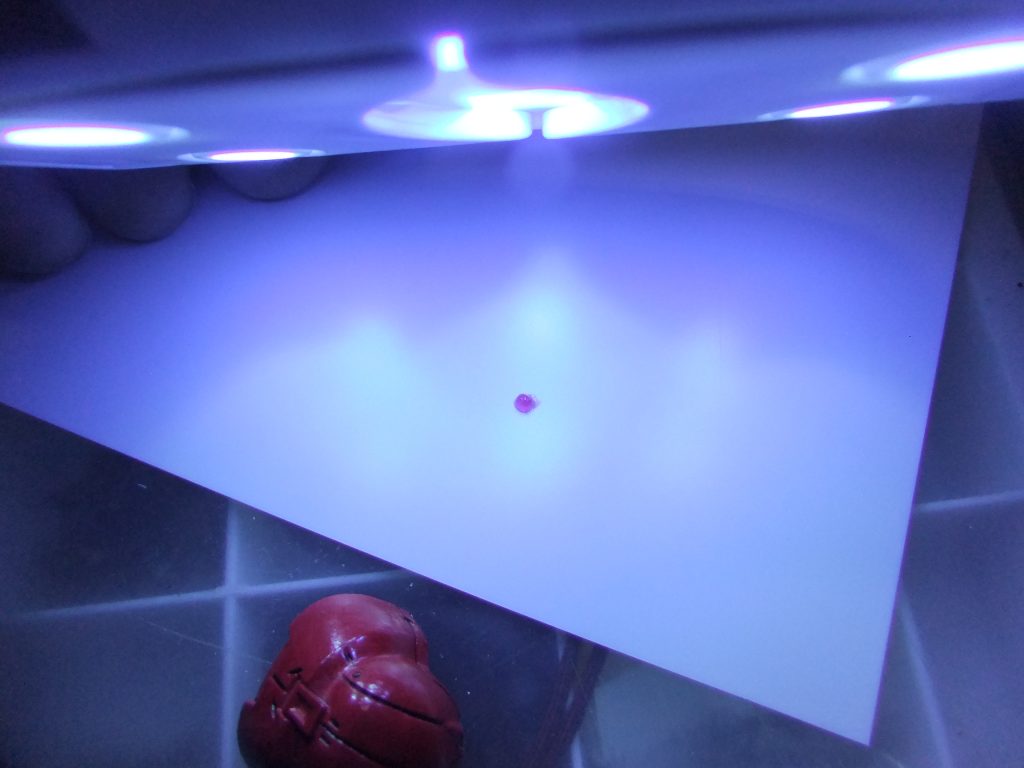 UVライトで硬化　百均アイテムでも問題ナッシング～っ😁