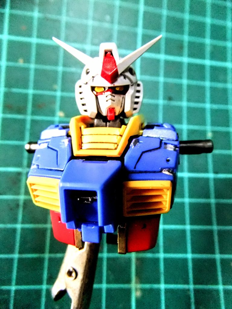 こちらが施工前となりマス😁結構こねくり回したのでフェイスが手脂で汚れています💦