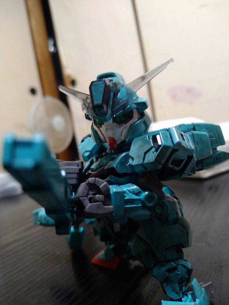 ついでに汚しをしてみました。姉のために作りました。