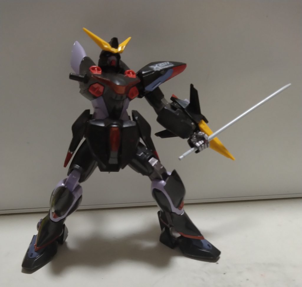 ニコルウゥゥゥゥ顎がデカかったので少し削ってます。トリケロスの塗装がだいぶ汚いですが...しょうがない(⁠ ⁠；⁠∀⁠；⁠)