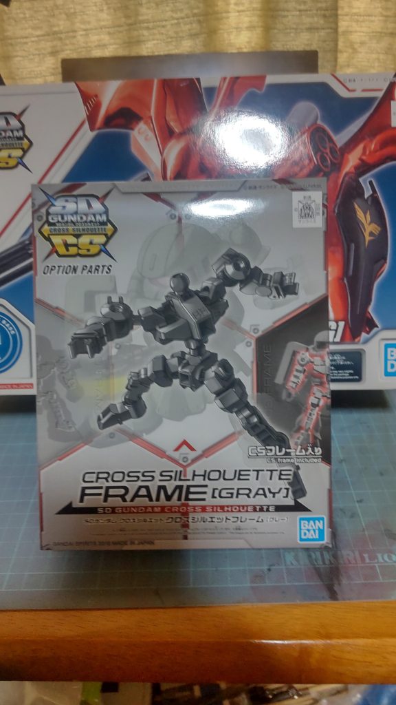 別売りのフレームを使用しました