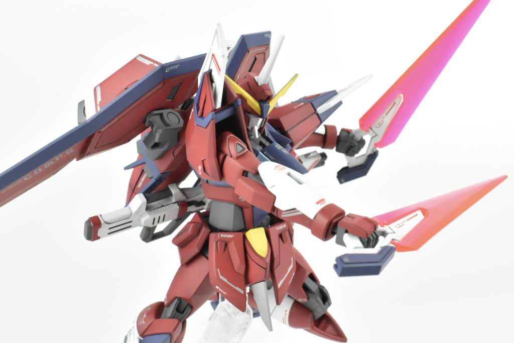 主な改修・変更点は、パーツの肉抜きをパテで穴埋め合わせ目消し細かな部分塗装など、自分が思う基本工作でシンプルに仕上げました！