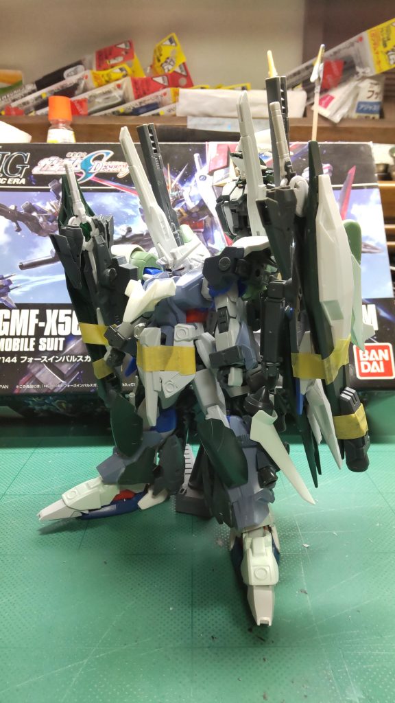 塗装前アサルトシュラウド、ジンハイマニューバ、レギンレイズジュリアを軸にしてオプションパーツや30MMを適度に混ぜてI.W.S.S/FAを製作しました。こんなにゴテゴテ、モリモリにするつもりはなかったんですが、気づいたらいつもの悪癖が暴走してました😅バックパックが重すぎて自立できません……〈 今回の使用マーカー〉ニューホワイト、レッド、ブルー、グレー、ティターンズブルー、ファントムグレー、イエロー、ライトブルー、ザクライトグリーン、シャインシルバー、トランザムホロレッド、サイコフレームホログリーン、マッキーのピンク