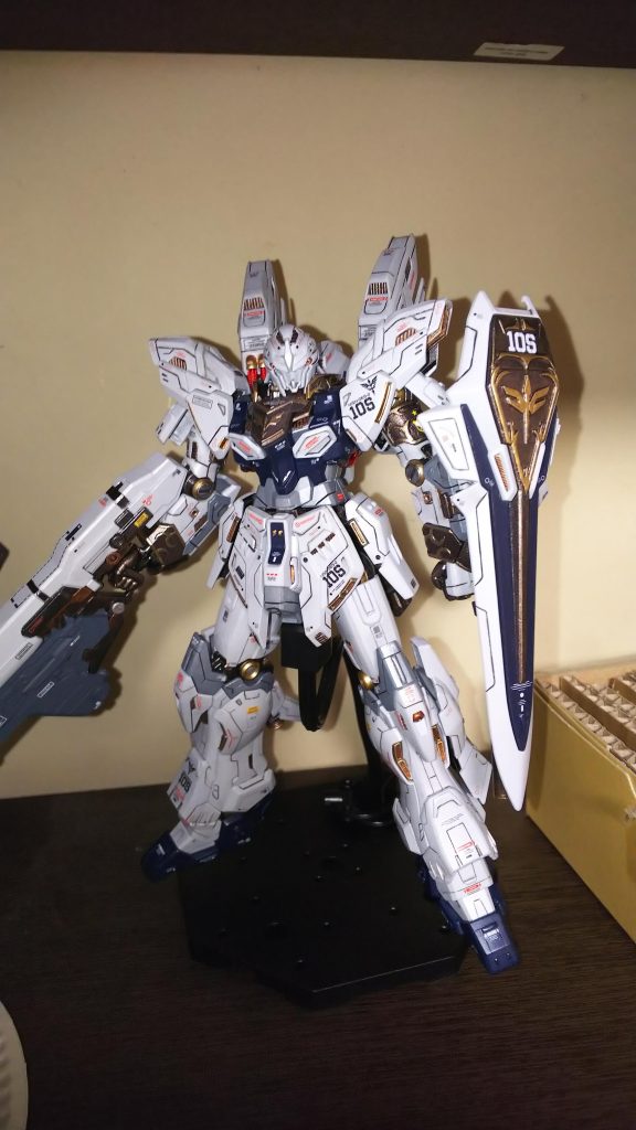 完成して直ぐの写真です。達成感と疲労感でこの後、活動停止状態に。あと明日にしようっと。