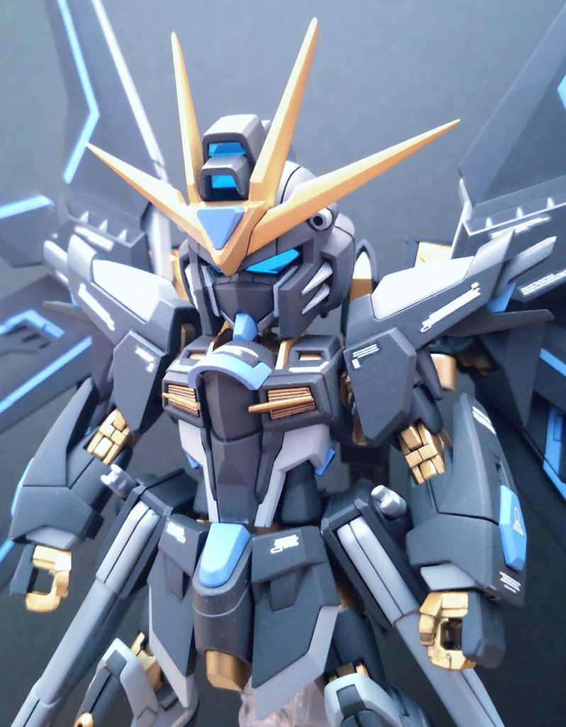 最後まで見ていただきありがとうございました。※自分の好みではなかったので、背面の機首パーツとシールドは装備していません。