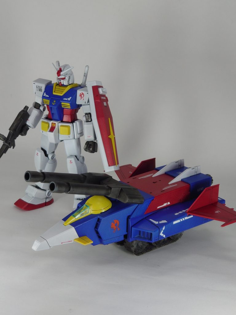 分離形態です。一つのキットに、この二体が入ってるのでお得感が凄いですねw