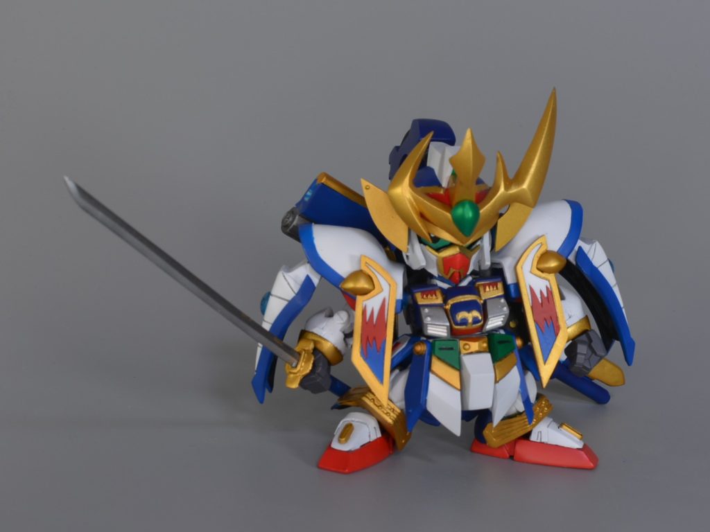 リペイントした決定画版の”剣聖副将軍”色は元の烈空と同じ鎧はそのままにしたのでゲームとは若干異なる箇所があります。