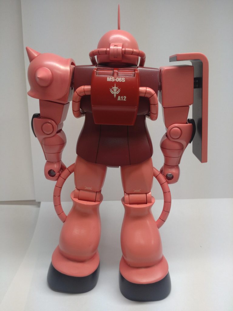 旧キット 1/100シャア専用ザク(素組み・全塗装)–5枚目/制作者:ぺろやん