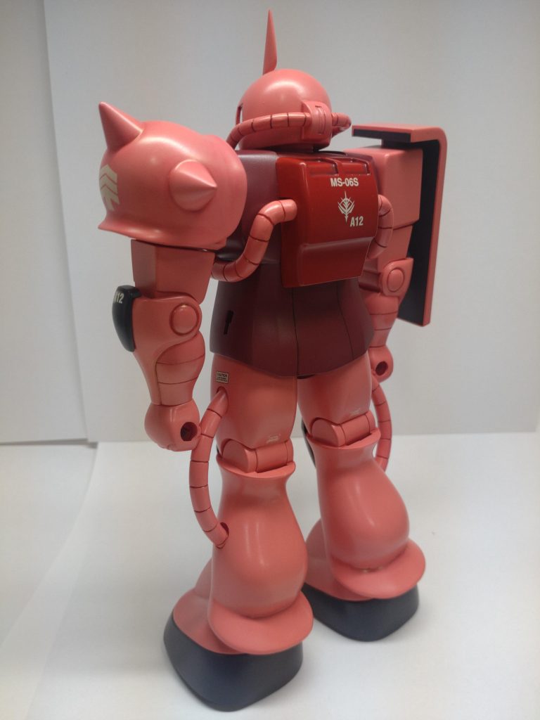 旧キット 1/100シャア専用ザク(素組み・全塗装)–4枚目/制作者:ぺろやん