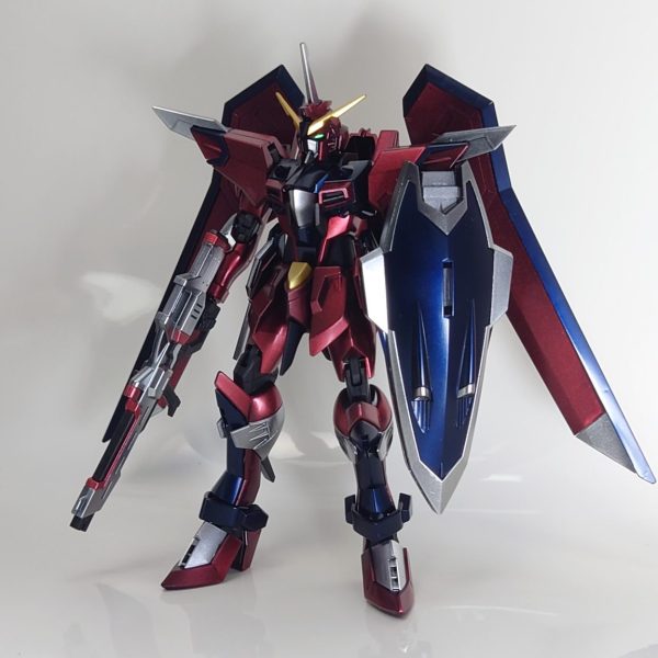 HG イモータルジャスティス ガンダム 全塗装！！ HG イモータルジャスティス 全塗装 | えむとしさんのガンプラ