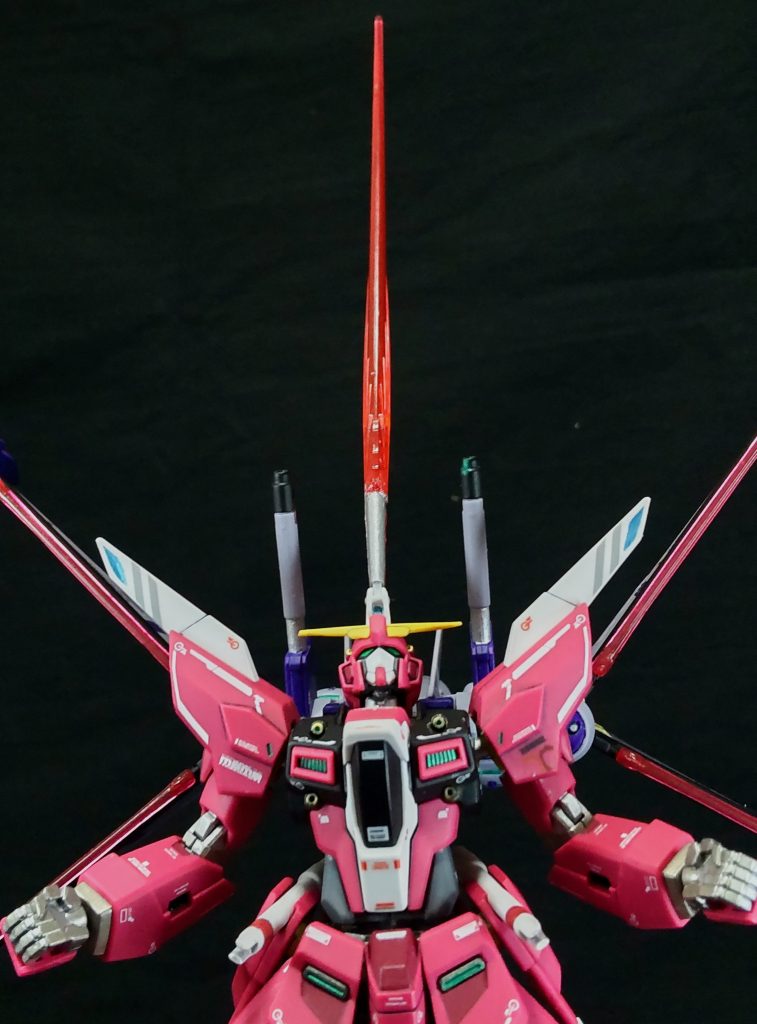 「強さは力じゃない、生きる意志だ❗️」MA-F2002 スピッツェシュヴァートビームホーン ビックリドッキリ装備をなんちゃって工作で長い物を作成。