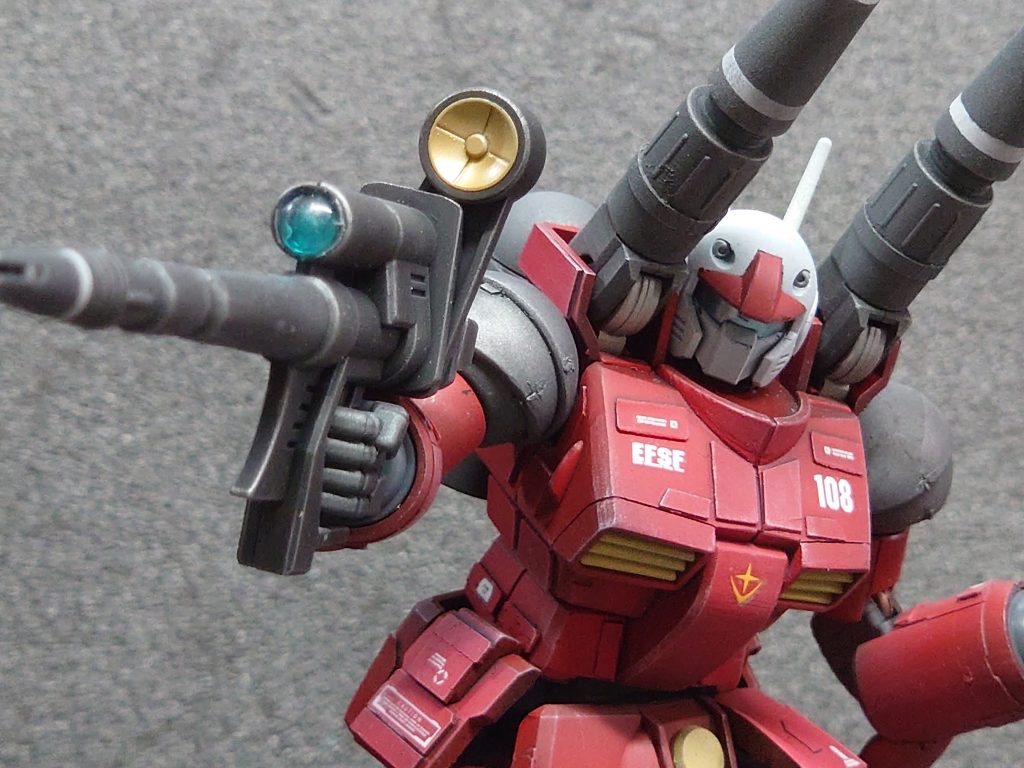 シタデルドライブラシ、サロンパスは目ただないけど自分的には頑張った枚数です。バイザーにはパールシルバーをうっすらとエアーブラシしてミラー風にしました。詳細は↓のとおりです。ttps://modeler.hatenablog.com/entry/2024/08/17/111818