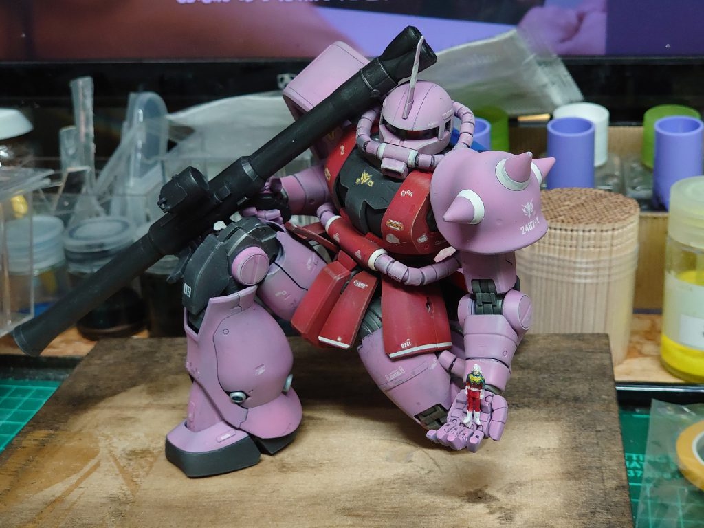 ポージングなかなか決まりません。