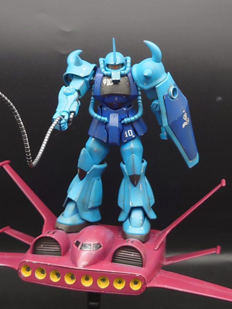 当時のイメージは、やっぱりこのドダイに乗ったグフイメージが植え付けられてるファースト世代です。