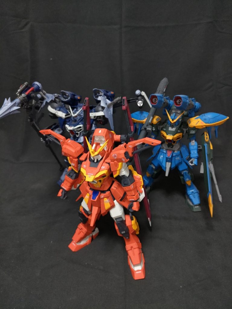 スリーショット