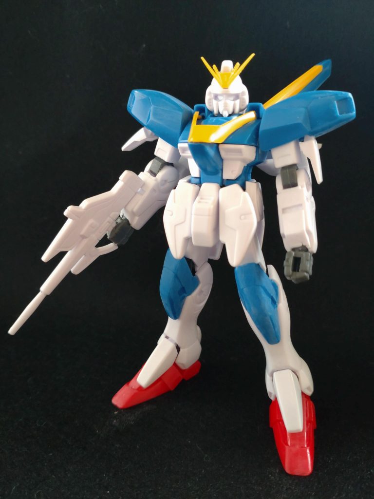 素組み、色分けはこの時代では素晴らしい。アンテナがやけに鋭くてかっこいいなと思いましたが、まさかのポリパーツ。塗装は諦めました（泣）