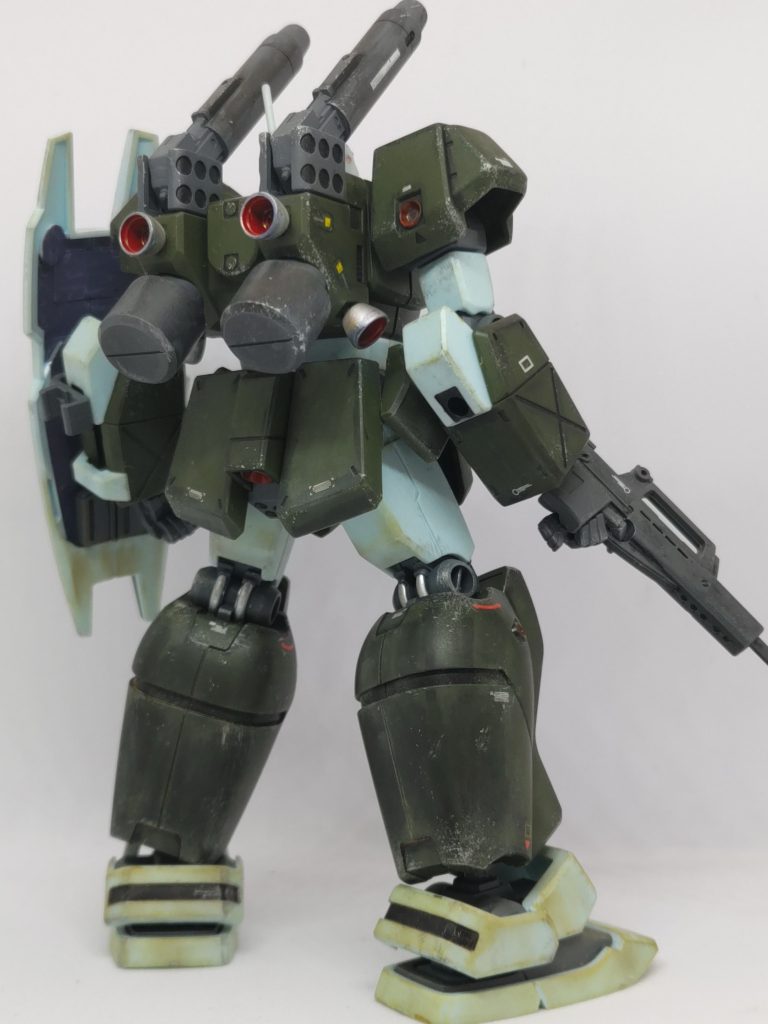 各バーニア部分塗装。