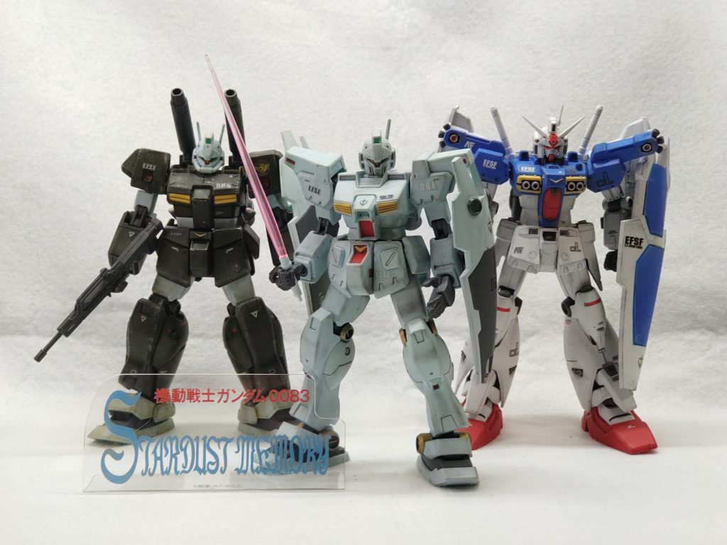 ピーピーうるさいヒヨコ達とバニング大尉で記念写真！最後までご覧いただきありがとうございました！