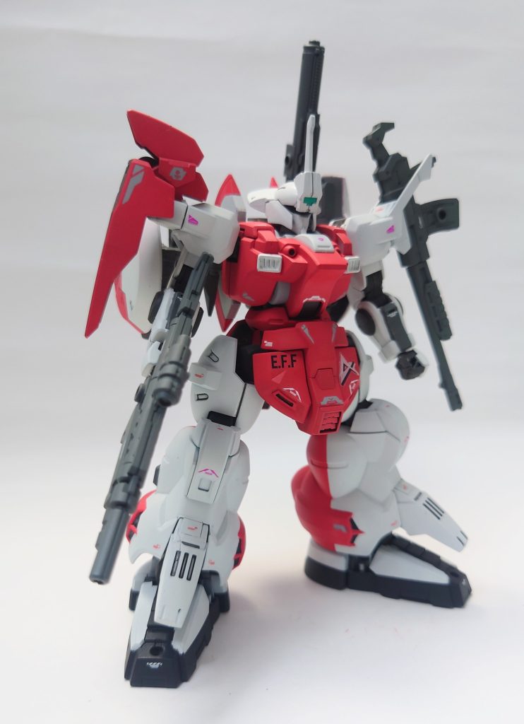 30MMのミリタリーウェポンを追加、ゴチャゴチャして来ていい感じ。