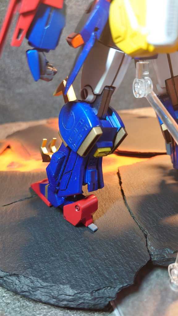 面倒だった足...