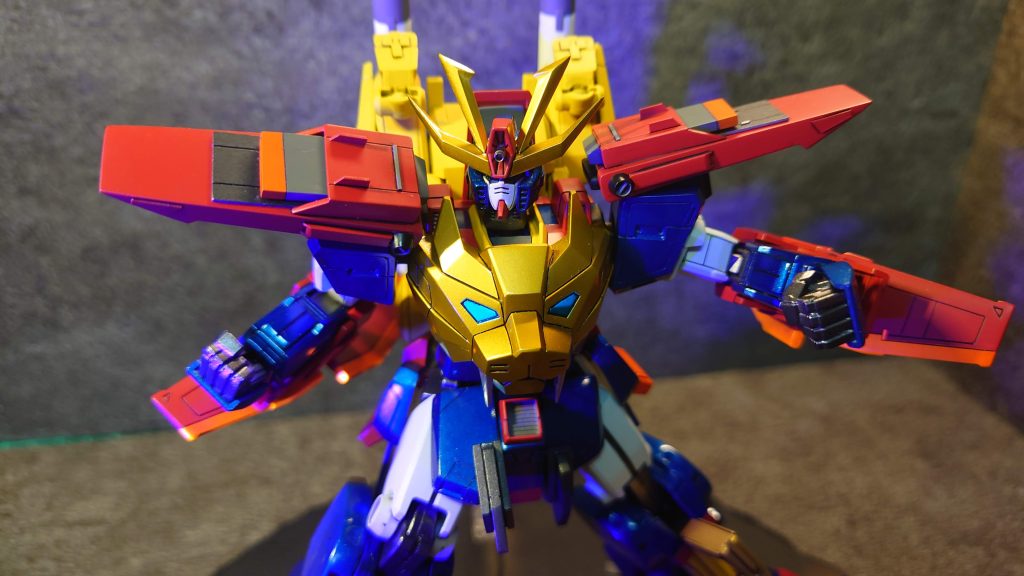 肩のパーツの工作が大変でした(；・∀・)