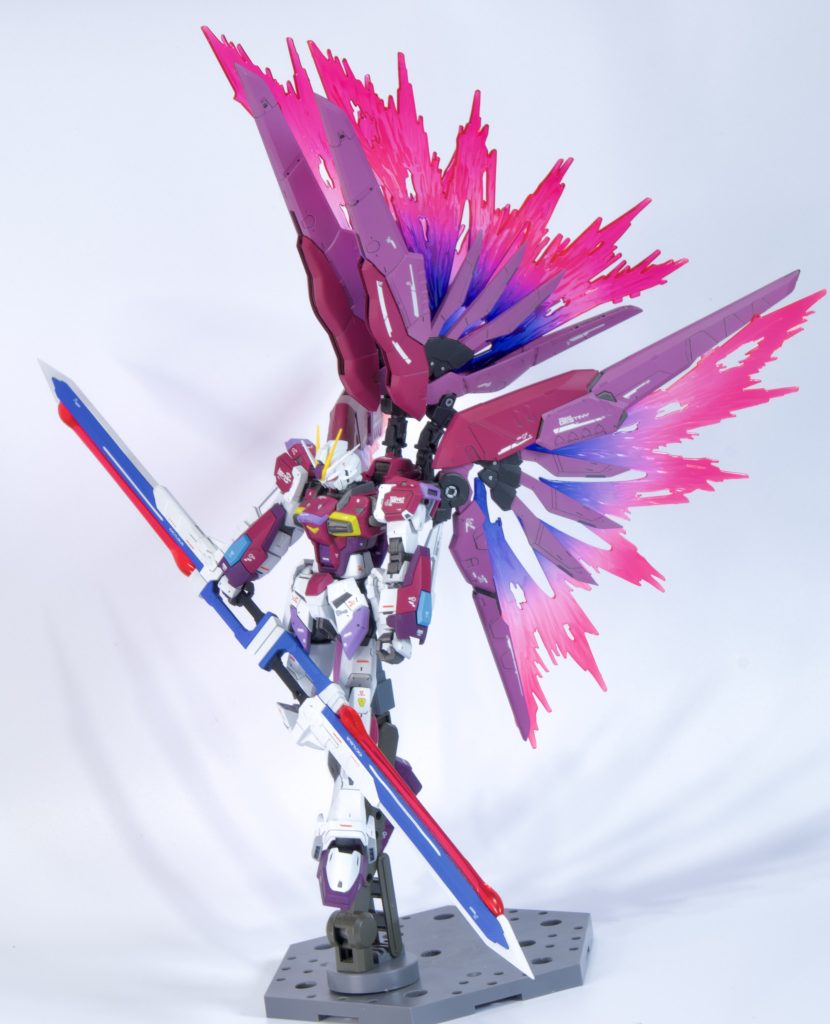 このデスティニーインパルスとあわせてゼウスシルエットも作りたかったので、完成次第また投稿します。ご覧いただきありがとうございます!