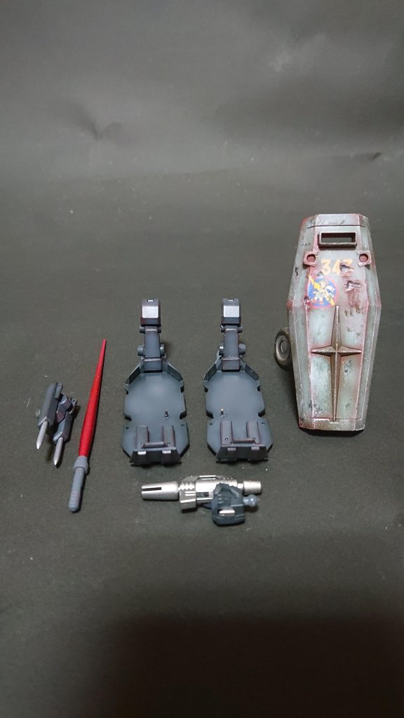 行き当たりばったりでやってたら、変わった武装になりました❗w