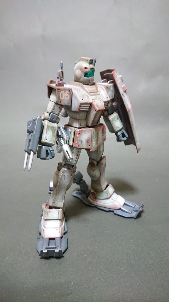 《RGM-79ジム 東部戦線仕様》HGUCジム–2枚目/制作者：のぴお