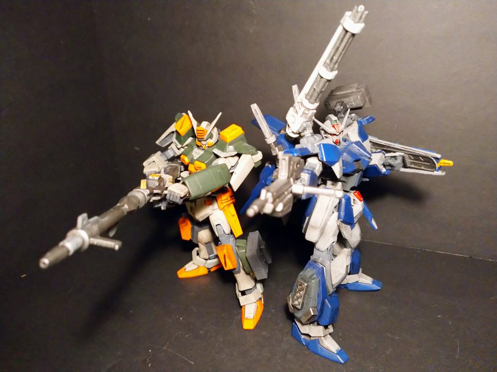 前回作成のバスターと並べてみました！