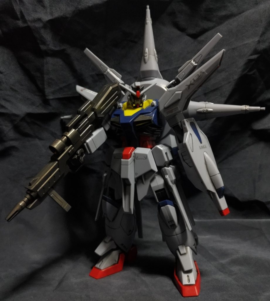 ほぼ素組みとスミ入れのみです。