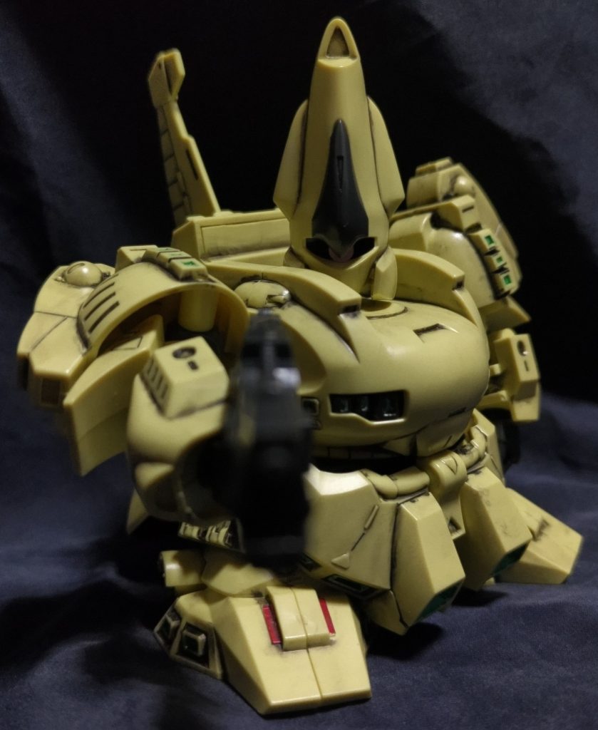 ほぼ、スミ入れのみ(＋グリーン塗装)です。