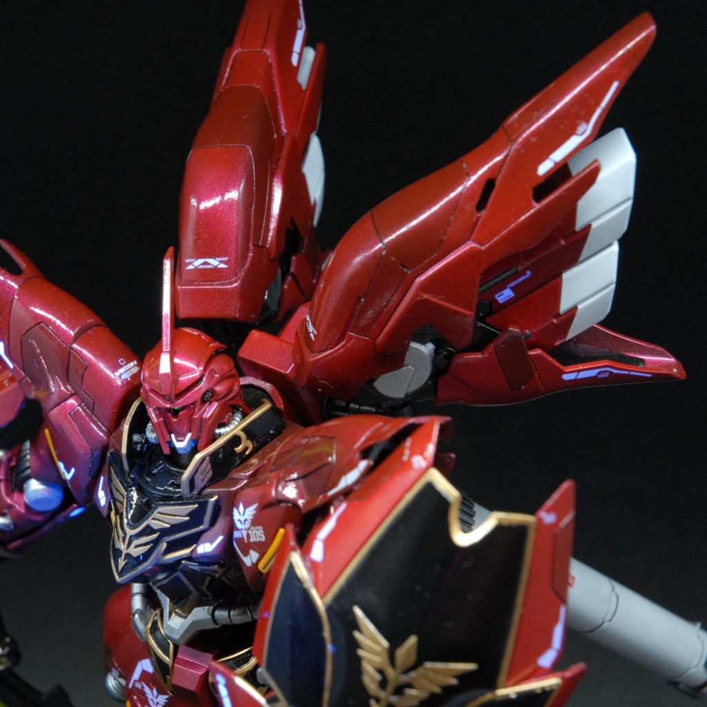 ガンプラ　シナンジュ　エアリアル　他　まとめ売り　セット HGガンプラ4点セット サザビー νガンダム シナンジュ νガンダムHWS