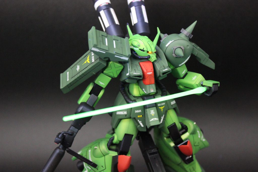 HGUCザクIII改　つや消しキャンディ塗装–3枚目/制作者：henohenomohe