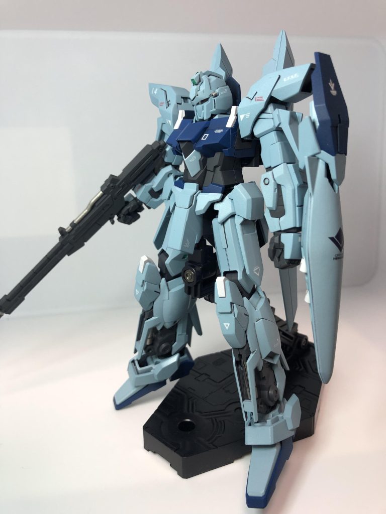 HGデルタプラス全塗装–2枚目/制作者：kose