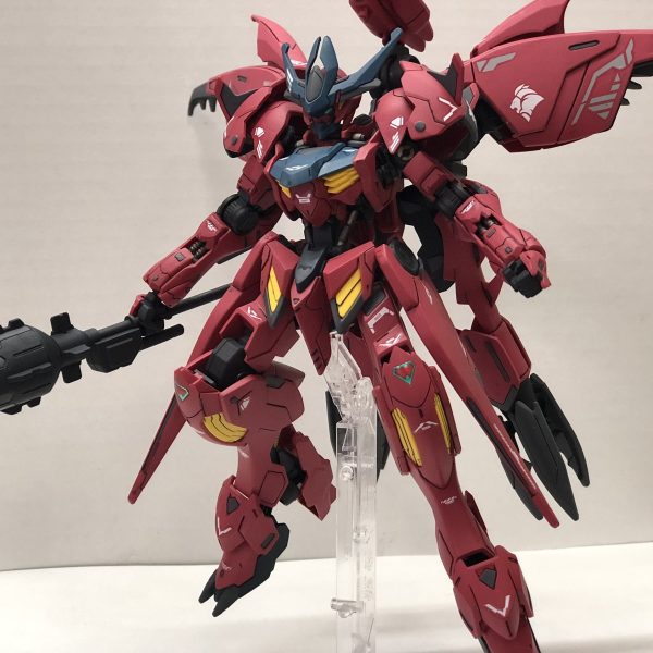 HG アメイジングバルバトスルクス　アクリジョン筆塗り