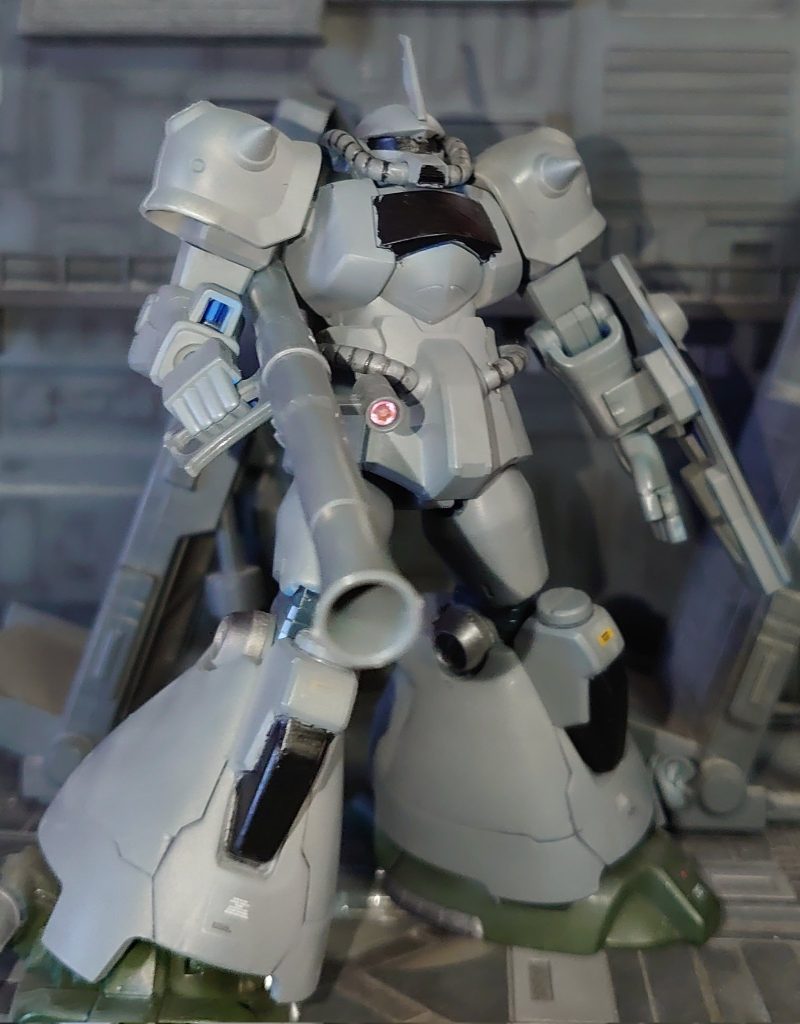 グフと半壊したトローペンを頂いたのでミキシング 