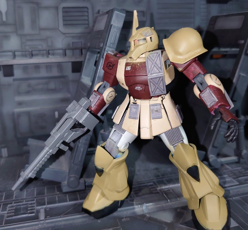 旧ザク（現地改修仕様）–3枚目/制作者：アレス