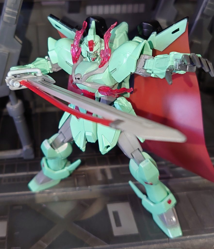 過去に作成したX1ファントムの残りパーツ（頭・胸部）といろんなキットのミキシングで１体作りました('ω')