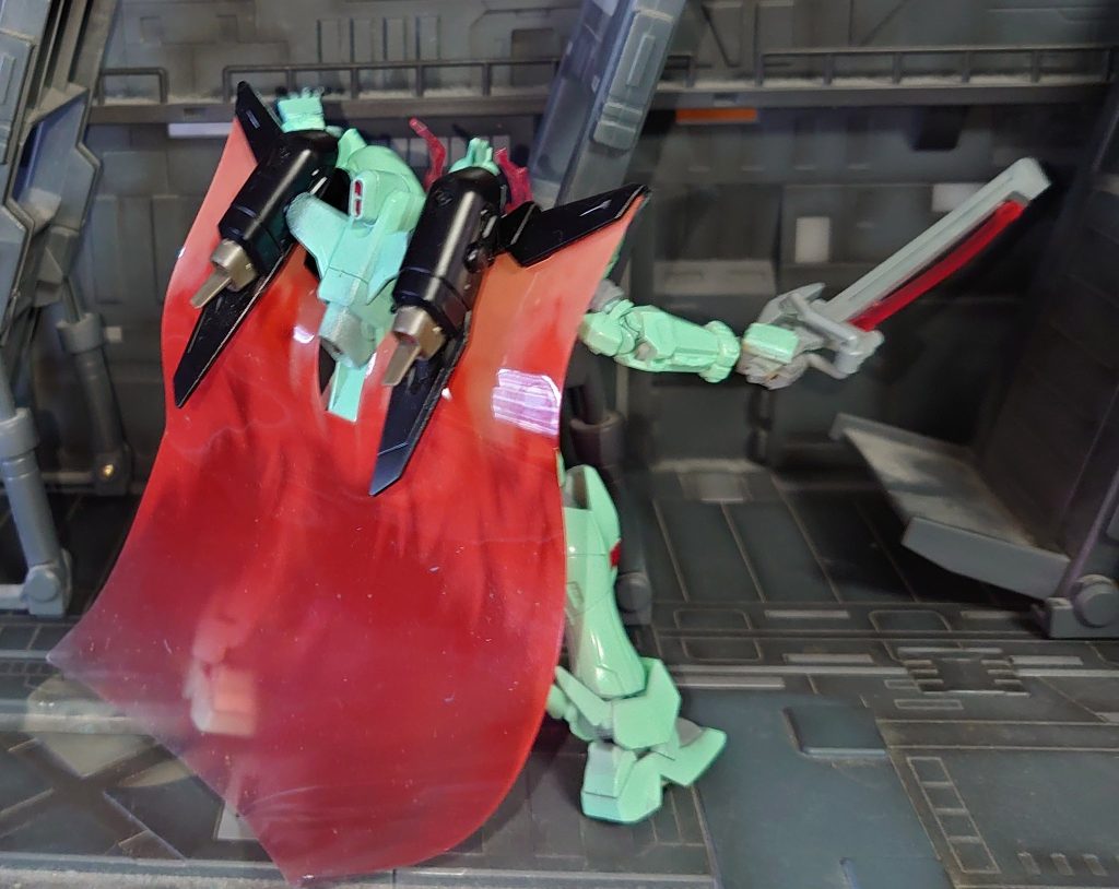 パックはエールストライクに変更したので余ってたブラックナイトのもの