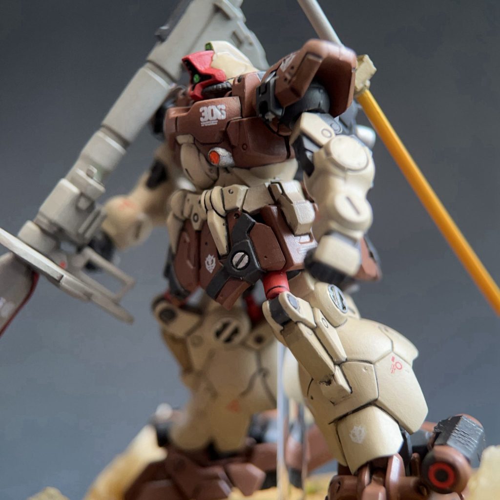 過時のガンダムアーティファクト 第2弾-ドムトローペン｜@GrandPa300さんのガンプラ作品｜GUNSTA（ガンスタ）