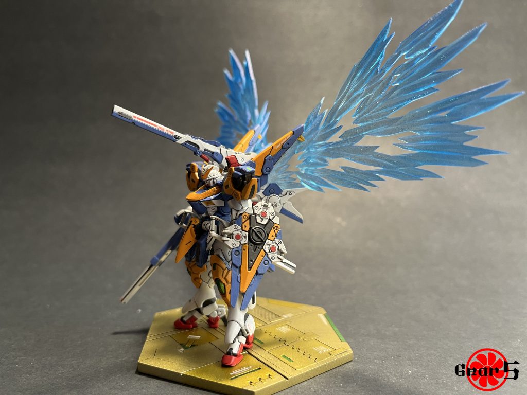 ハローの上の翼 - ガンダムアーティファクト第2弾V2AB–3枚目/制作者:@GrandPa300