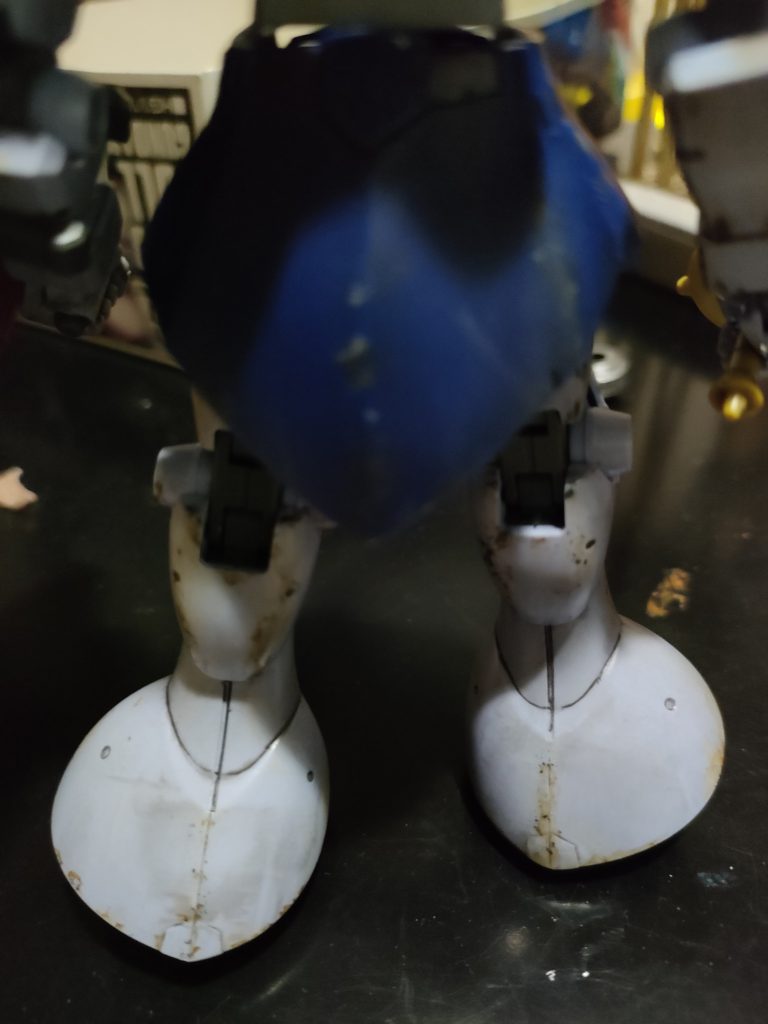 ふくらはぎの汚れ確認