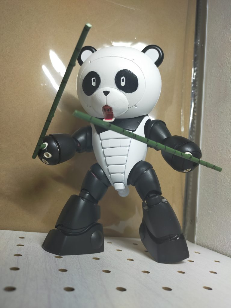 パンダッガイは竹が武器です。🎍