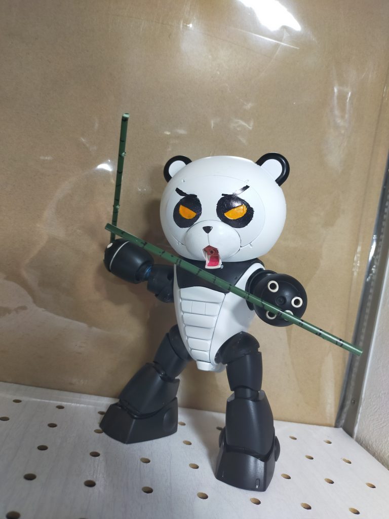 しかし怒ると怖いぞパンダさん、、、🐼