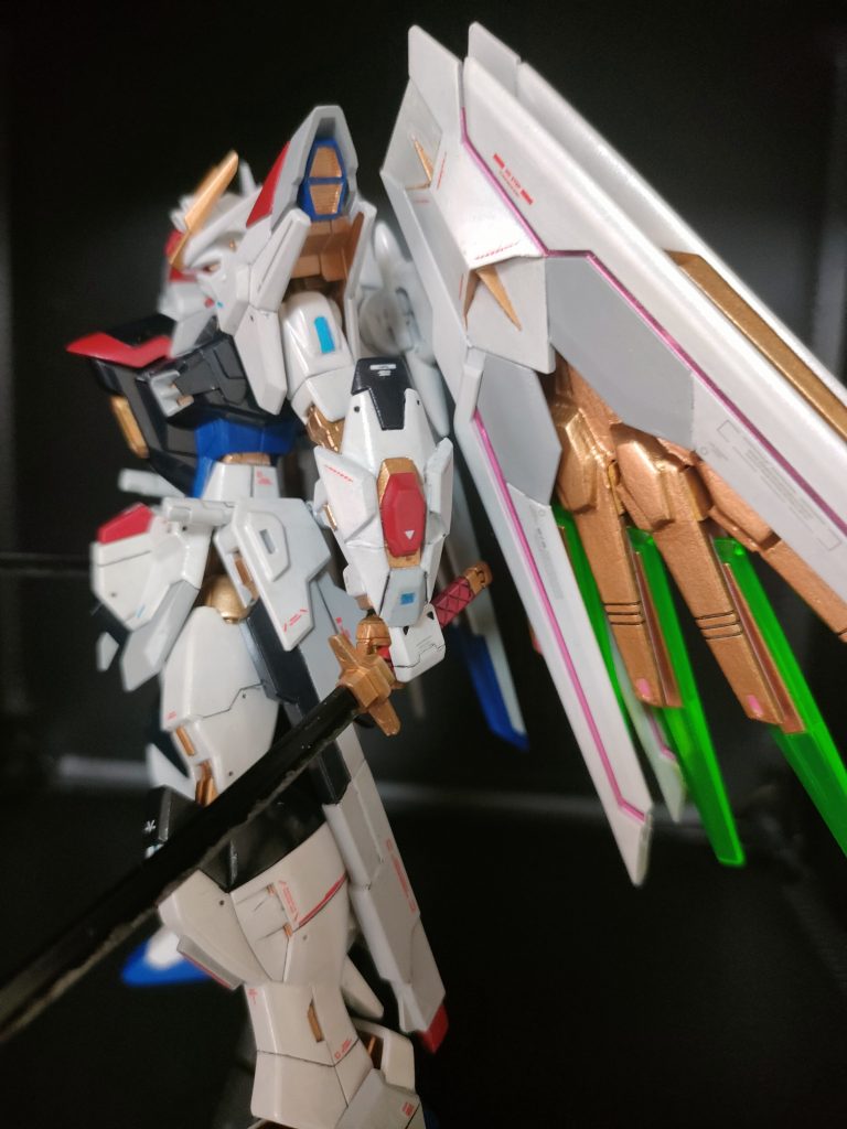 シールド、レール砲の形状変更各部ディテールアップ