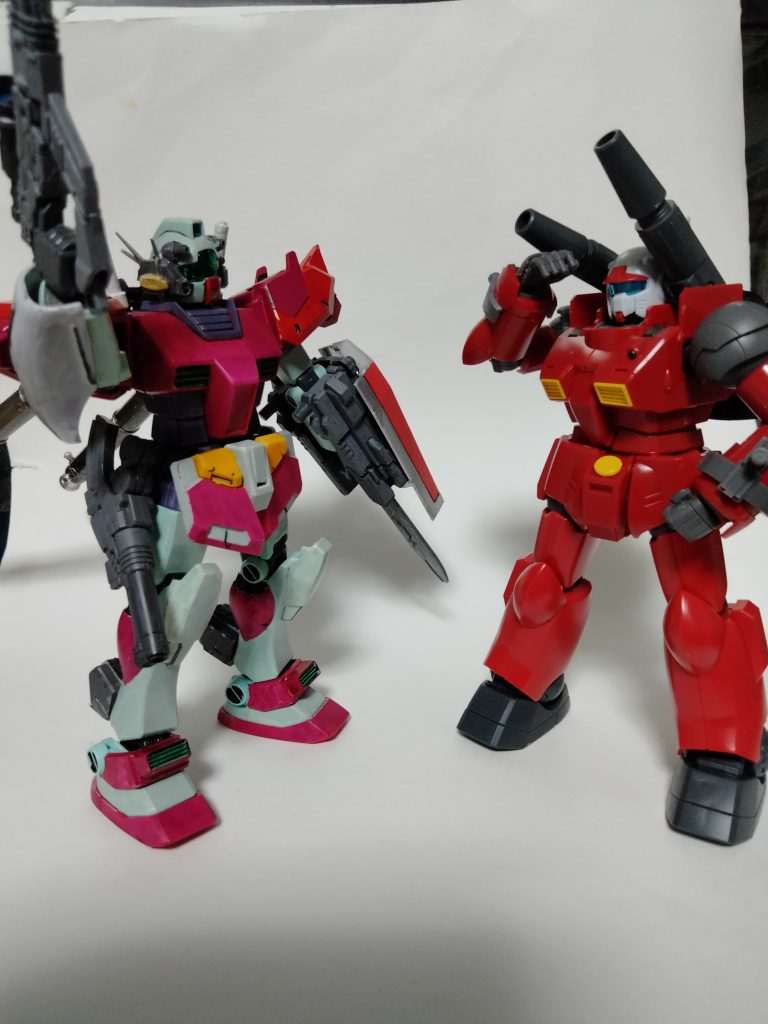 前の投稿からだいぶ空きましたが、自分のペースでのんびり作りますね〜次はガンキャノンの予定です