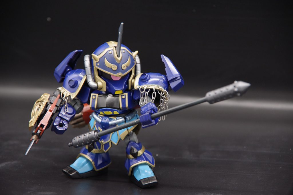 一応SDの実験的に両肘、膝の関節は30MMの物を使用しましたが技術が伴わずあまり動かさないほうが良い状態です(なんじゃそりゃ)まだまだ研鑽が要ります・・・。