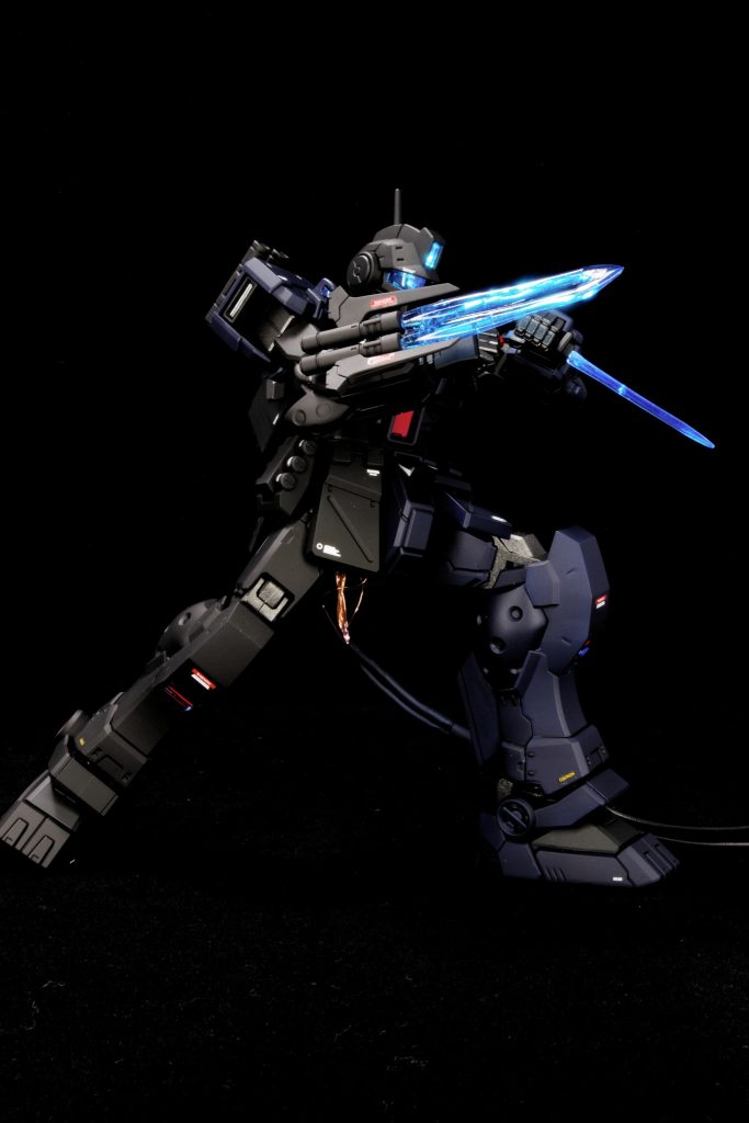 格ゲー感…流石に配線入れ放題してると可動域が厳しい💦いけるかもしれないんですが動かす勇気がありませんでした。