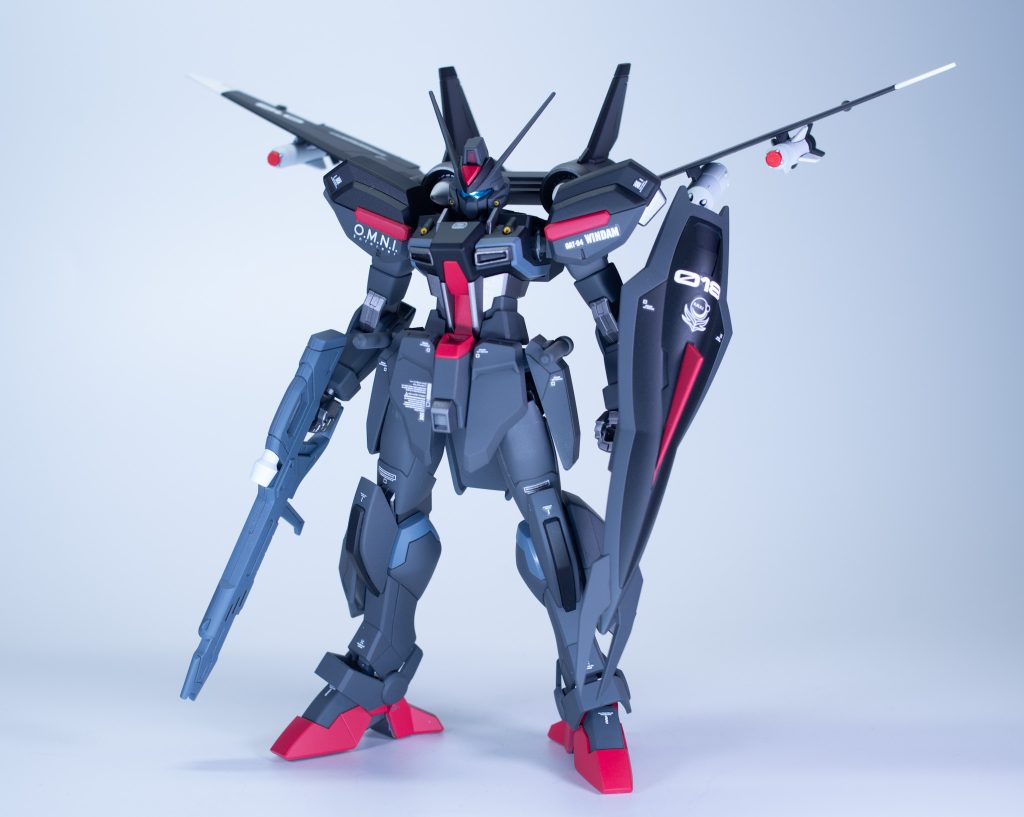 ジェットストライカーはおそらく汎用品やと思うんですが、今回はジェットストライカーは専用品的な感じで塗り分けました。