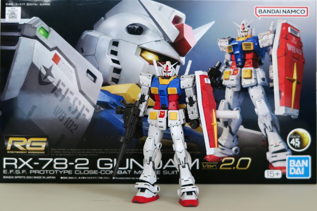 RG RX-78-2 ガンダム Ver.2.0–3枚目/制作者：@Ken_BRZ